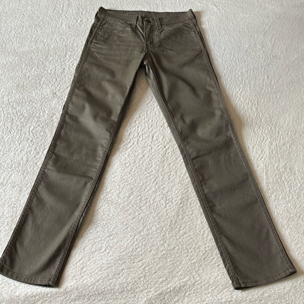 Levi's Men's Skinny Jeans Olive